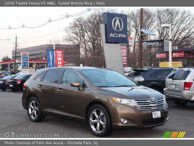 2009 Toyota Venza V6 AWD in Sunset Bronze Mica