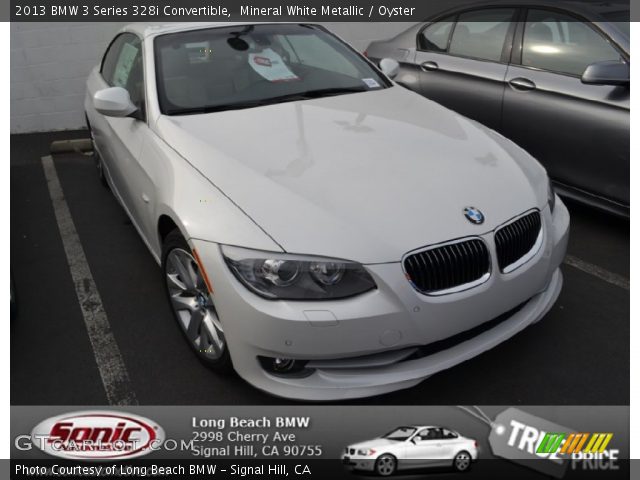 2013 BMW 3 Series 328i Convertible in Mineral White Metallic