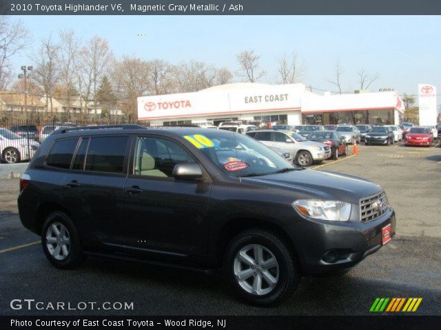2010 Toyota Highlander V6 in Magnetic Gray Metallic