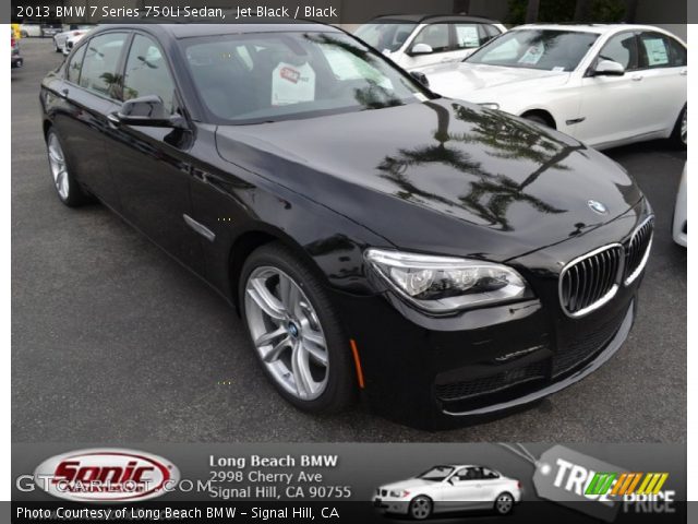 2013 BMW 7 Series 750Li Sedan in Jet Black