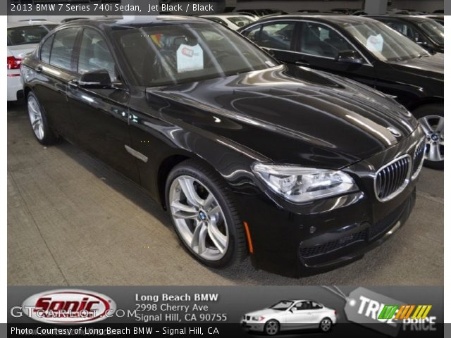 2013 BMW 7 Series 740i Sedan in Jet Black