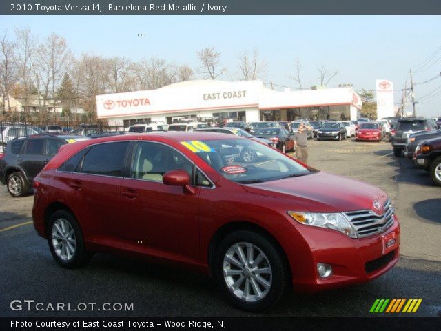 2010 Toyota Venza I4 in Barcelona Red Metallic