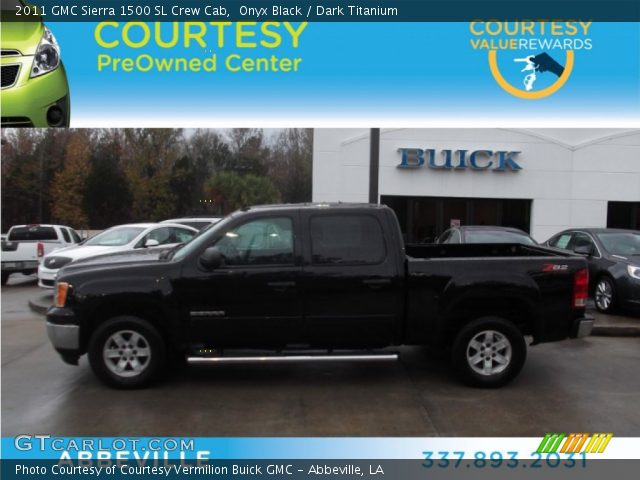 2011 GMC Sierra 1500 SL Crew Cab in Onyx Black