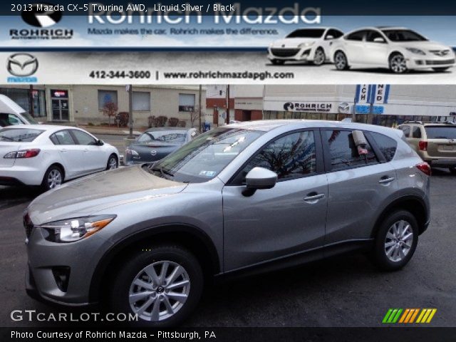 2013 Mazda CX-5 Touring AWD in Liquid Silver