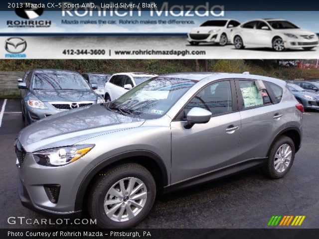 2013 Mazda CX-5 Sport AWD in Liquid Silver