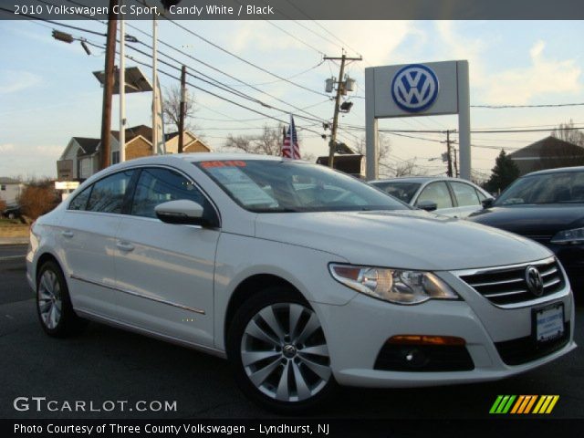 2010 Volkswagen CC Sport in Candy White