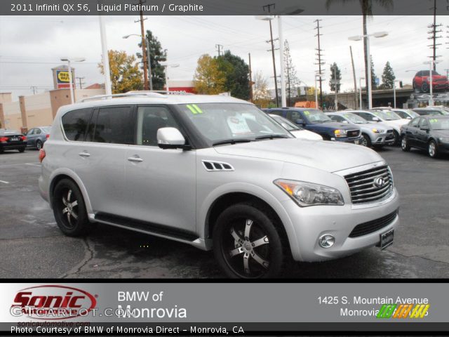 2011 Infiniti QX 56 in Liquid Platinum