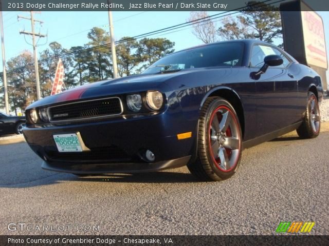 2013 Dodge Challenger Rallye Redline in Jazz Blue Pearl