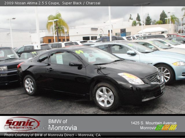 2009 Nissan altima coupe black