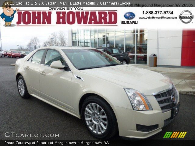 2011 Cadillac CTS 3.0 Sedan in Vanilla Latte Metallic