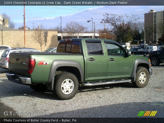 2004 Chevrolet Colorado LS Crew Cab in Dark Green Metallic