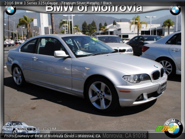 2006 BMW 3 Series 325i Coupe in Titanium Silver Metallic