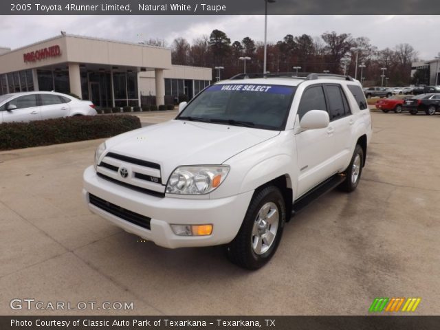 2005 Toyota 4Runner Limited in Natural White