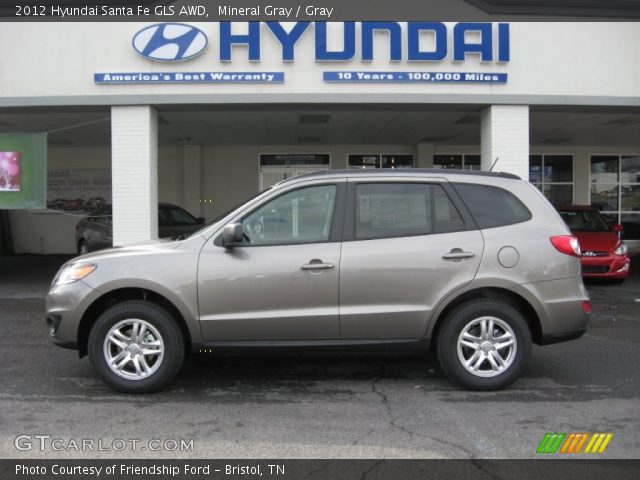 2012 Hyundai Santa Fe GLS AWD in Mineral Gray