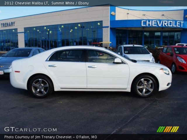 2012 Chevrolet Malibu LT in Summit White