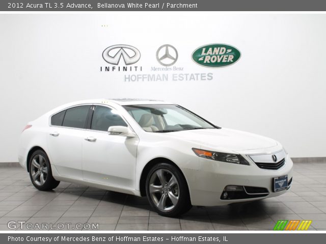 2012 Acura TL 3.5 Advance in Bellanova White Pearl