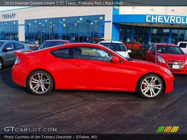 2010 Hyundai Genesis Coupe 2.0T Track in Tsukuba Red
