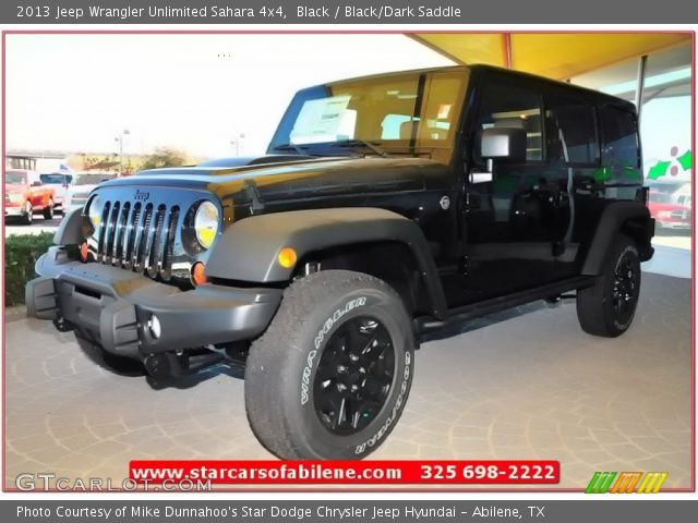 2013 Jeep Wrangler Unlimited Sahara 4x4 in Black