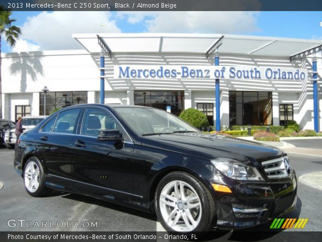 2013 Mercedes-Benz C 250 Sport in Black