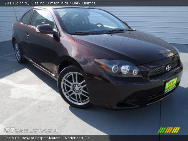 2010 Scion tC  in Sizzling Crimson Mica
