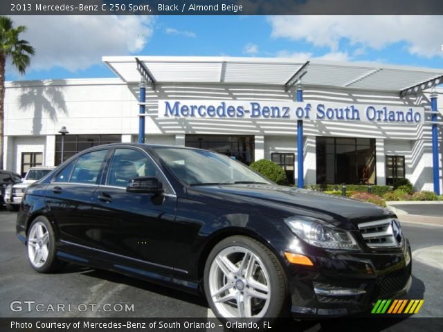 2013 Mercedes-Benz C 250 Sport in Black