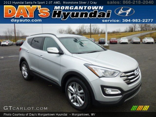 2013 Hyundai Santa Fe Sport 2.0T AWD in Moonstone Silver