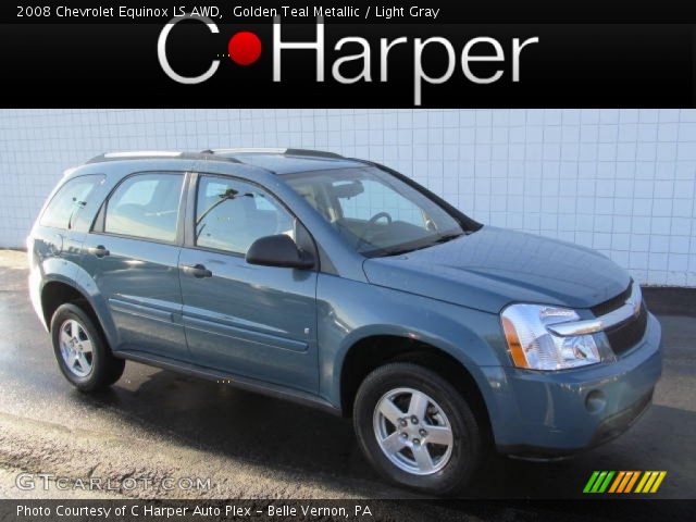 2008 Chevrolet Equinox LS AWD in Golden Teal Metallic