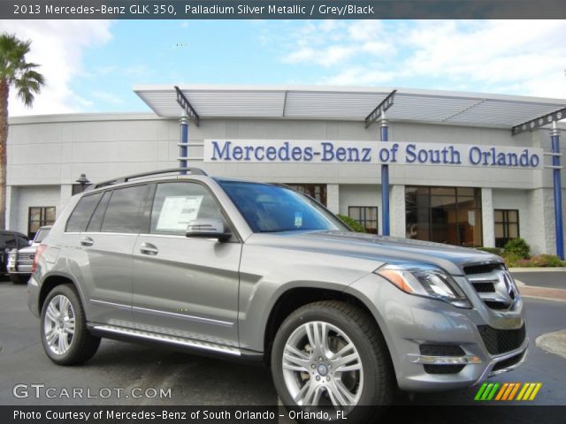 2013 Mercedes-Benz GLK 350 in Palladium Silver Metallic