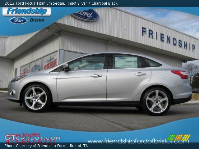 2013 Ford Focus Titanium Sedan in Ingot Silver