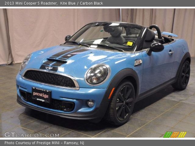 2013 Mini Cooper S Roadster in Kite Blue