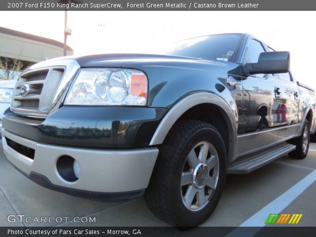 2007 Ford F150 King Ranch SuperCrew in Forest Green Metallic
