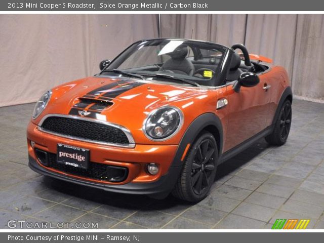 2013 Mini Cooper S Roadster in Spice Orange Metallic