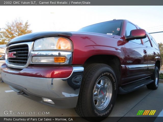 2002 GMC Yukon SLT in Garnet Red Metallic