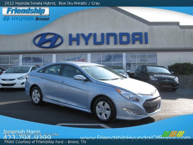 2012 Hyundai Sonata Hybrid in Blue Sky Metallic