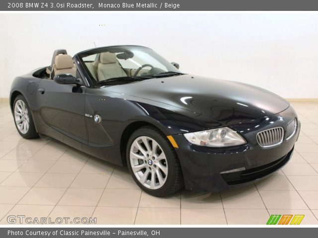 2008 BMW Z4 3.0si Roadster in Monaco Blue Metallic