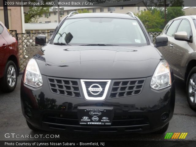2009 Nissan Rogue SL AWD in Wicked Black