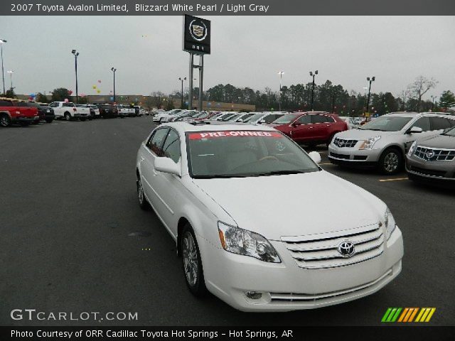 2007 Toyota Avalon Limited in Blizzard White Pearl