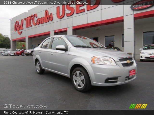 2011 Chevrolet Aveo LT Sedan in Ice Silver Metallic