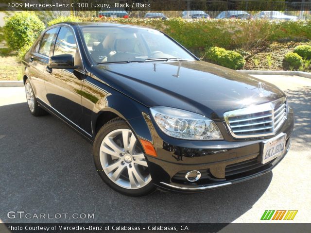 2009 Mercedes-Benz C 300 Luxury in Black