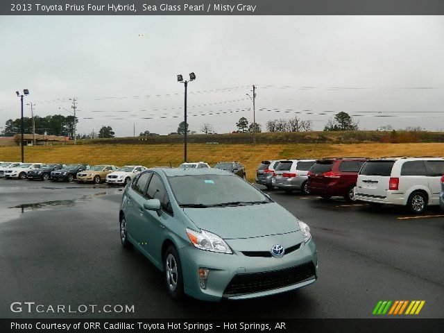 2013 Toyota Prius Four Hybrid in Sea Glass Pearl
