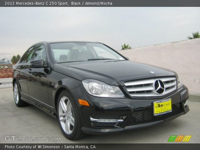 2013 Mercedes-Benz C 250 Sport in Black