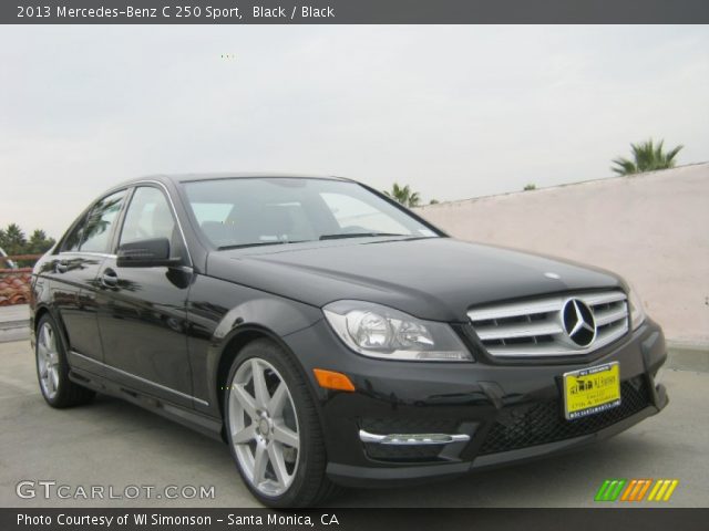 2013 Mercedes-Benz C 250 Sport in Black