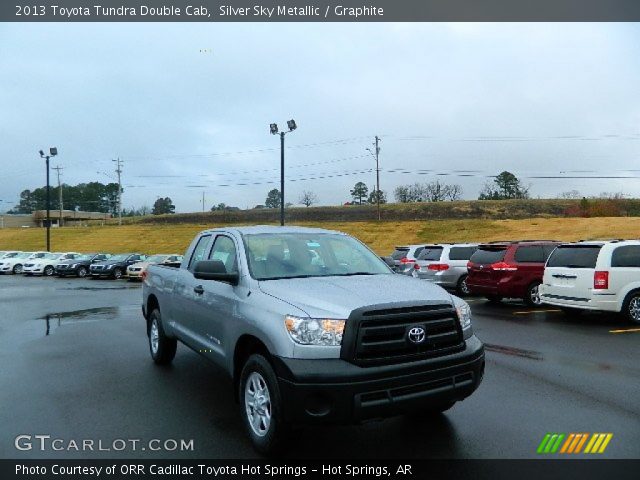 2013 Toyota Tundra Double Cab in Silver Sky Metallic