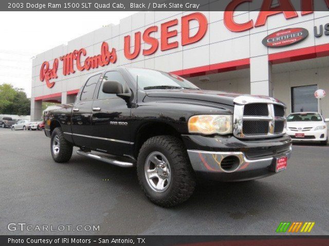 2003 Dodge Ram 1500 SLT Quad Cab in Black