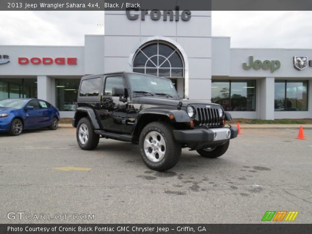 2013 Jeep Wrangler Sahara 4x4 in Black