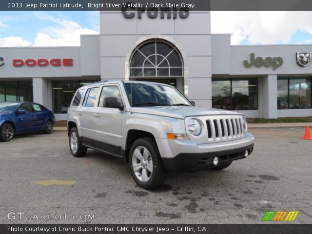 2013 Jeep Patriot Latitude in Bright Silver Metallic