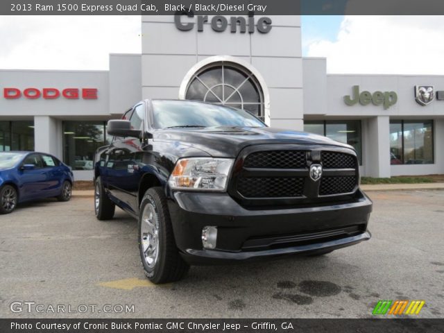 2013 Ram 1500 Express Quad Cab in Black