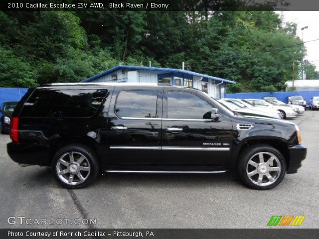 2010 Cadillac Escalade ESV AWD in Black Raven