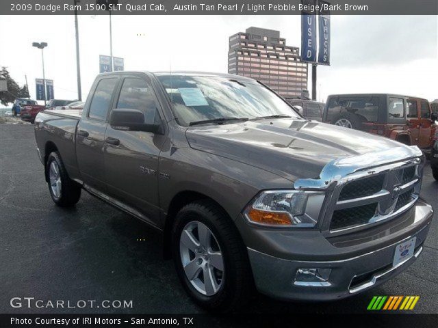 2009 Dodge Ram 1500 SLT Quad Cab in Austin Tan Pearl