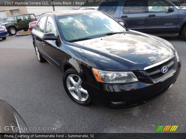 2007 Hyundai Sonata GLS in Ebony Black